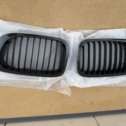 CARBON FIBER BMW FRONT GRILLE SET - E46 3-SERIES COUPE PRE-FACELIFT | M3