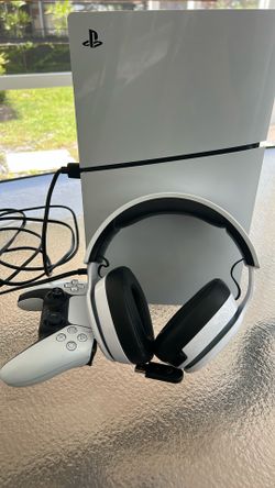 PlayStation 5 With One Controller And Bluetooth Headset