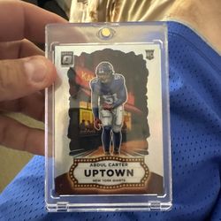 Abdul Carter uptown