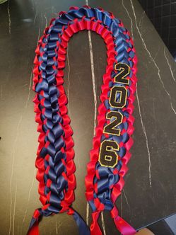 Double Braid Graduation Lei