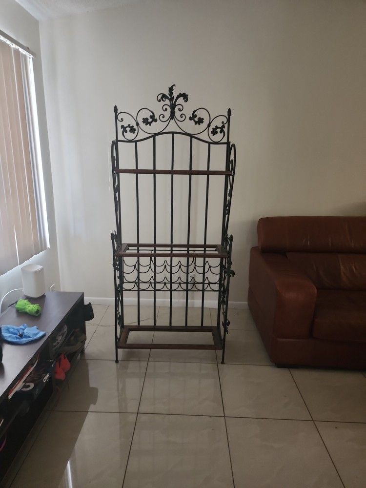 Cast Iron Bakers Rack