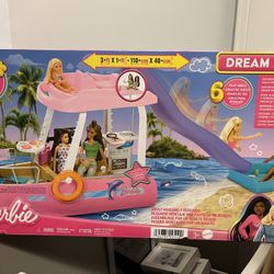 NIB BARBIE DREAM BOAT