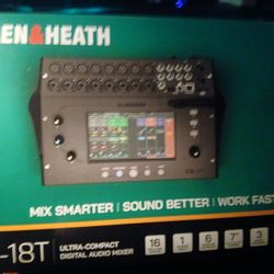 Brand New Allen & Heath CQ-18T Digital AUDIO Mixer 