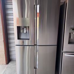 Samsung Stainless Steel Refrigerator And Freezer