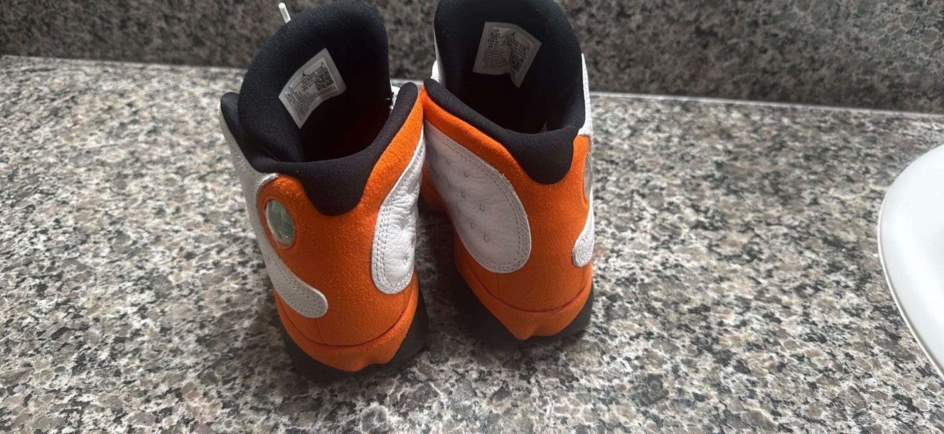 Orange Starfish Jordan Retro 13s