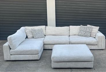 Cindy Crawford Monterey park sectional couch