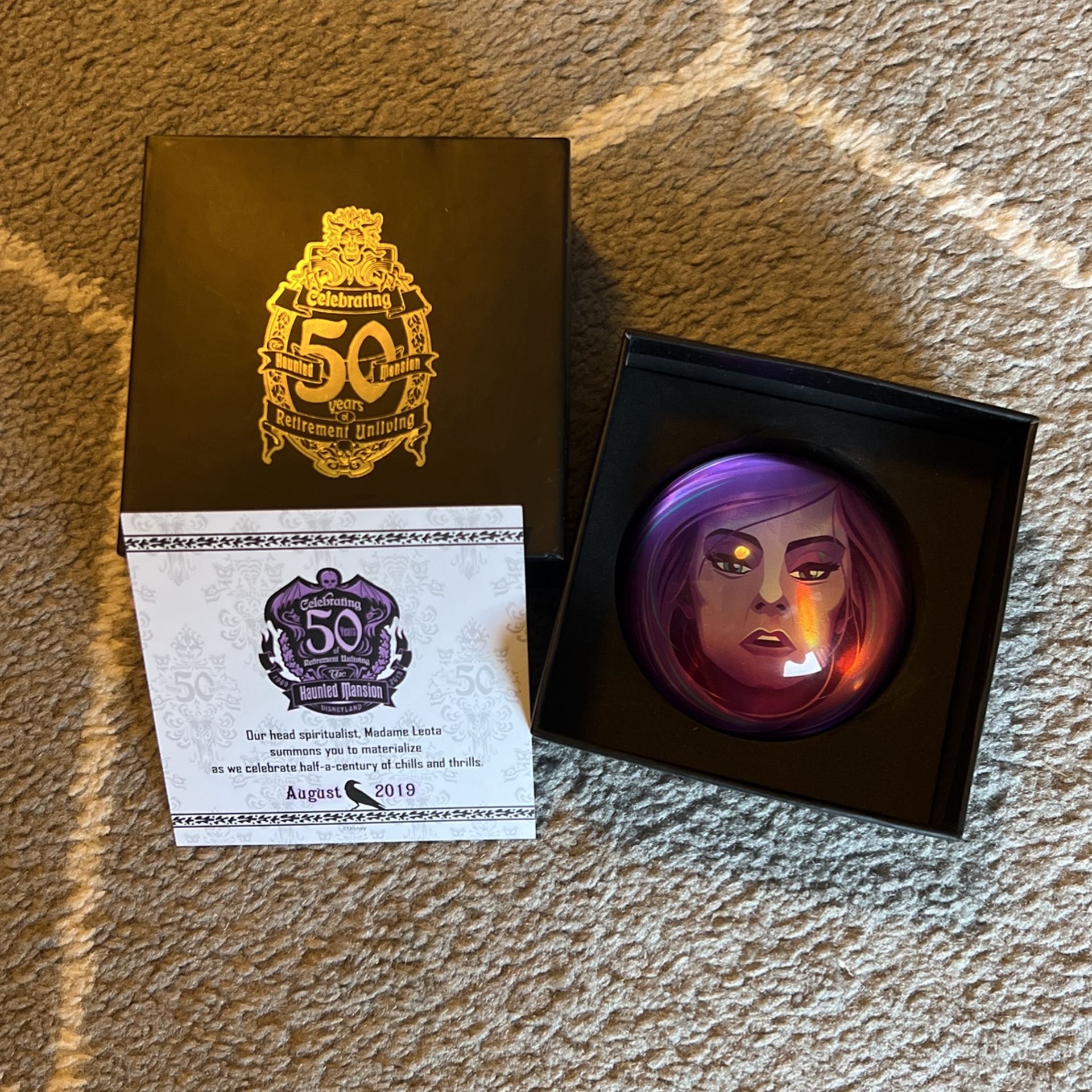Disneyland Haunted Mansion 50th Anniversary Madam Leota