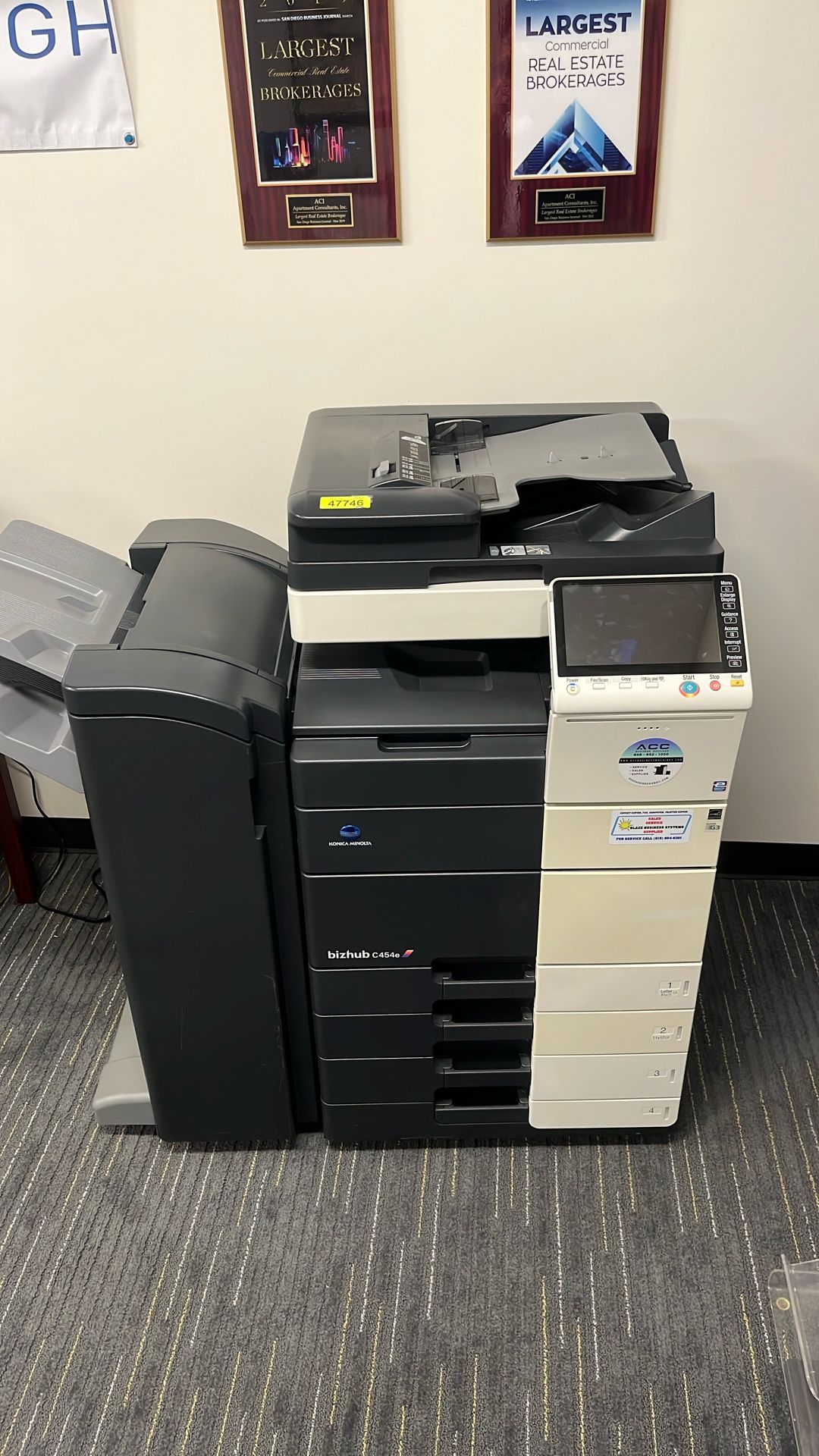 FREE Copier/Printer Konica Minolta Biz hub C454e