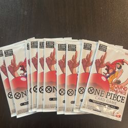 One Piece Round One Packs
