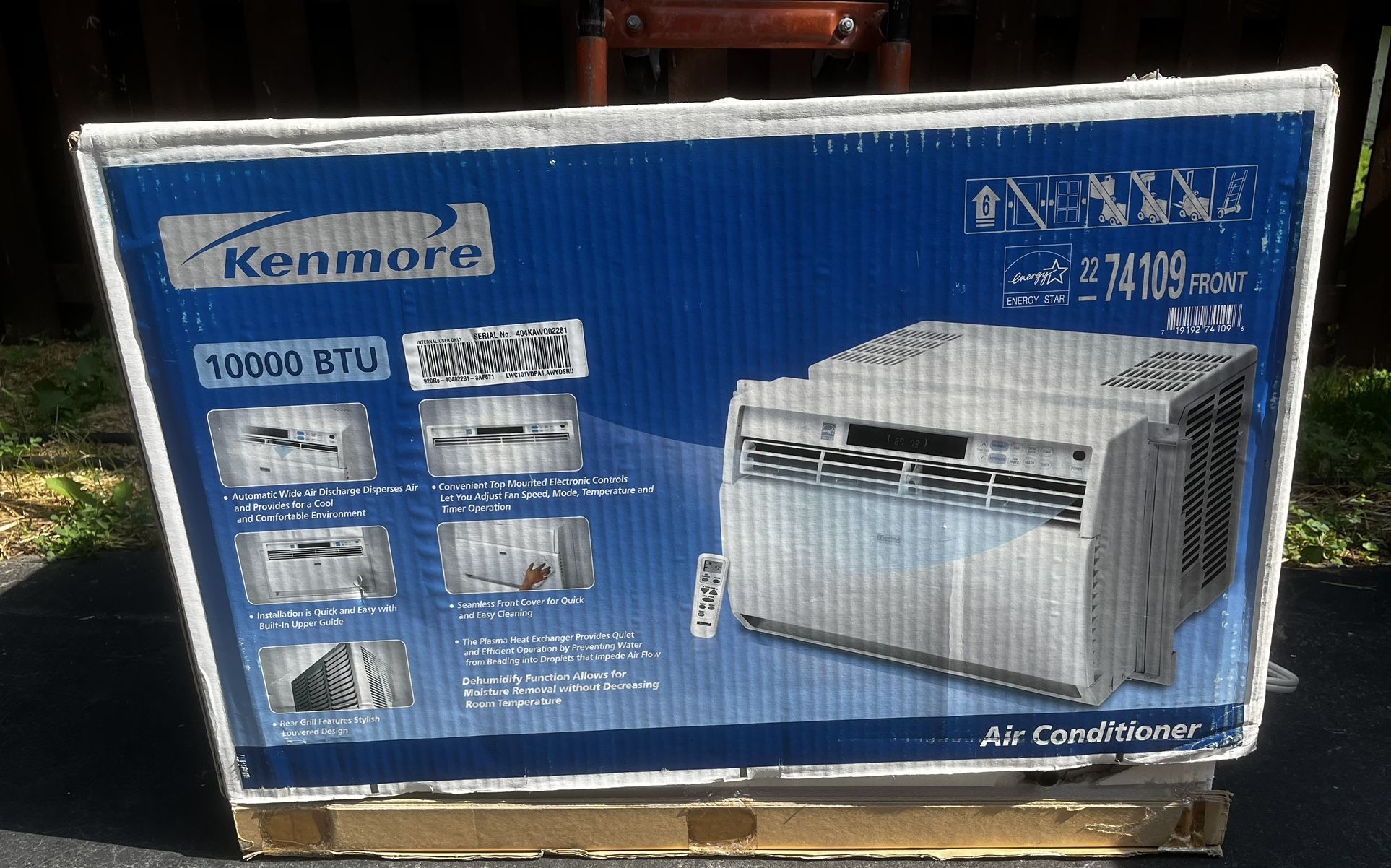 Kenmore 10,000 BTU window air conditioner
