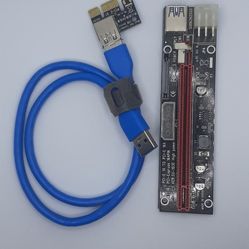 Ubit PCI-E Risers (6-Pack) Used