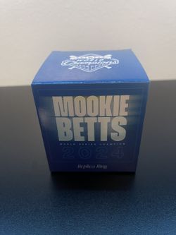 Los Angeles Dodgers Mookie Betts World Series Ring SGA 8/25/25