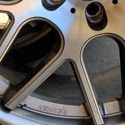 Rennen wheels Blue label c7 mesh