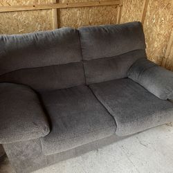 Gray Couch Love Seat $150 Obo