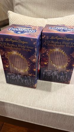 Dodgers 2025 World Series trophy SGA 5/11/26!!