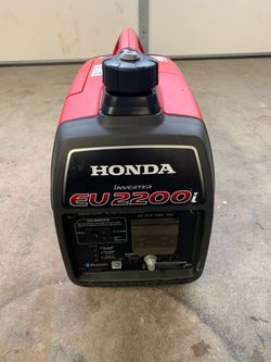 Honda eu2200i quiet generator suitcase style