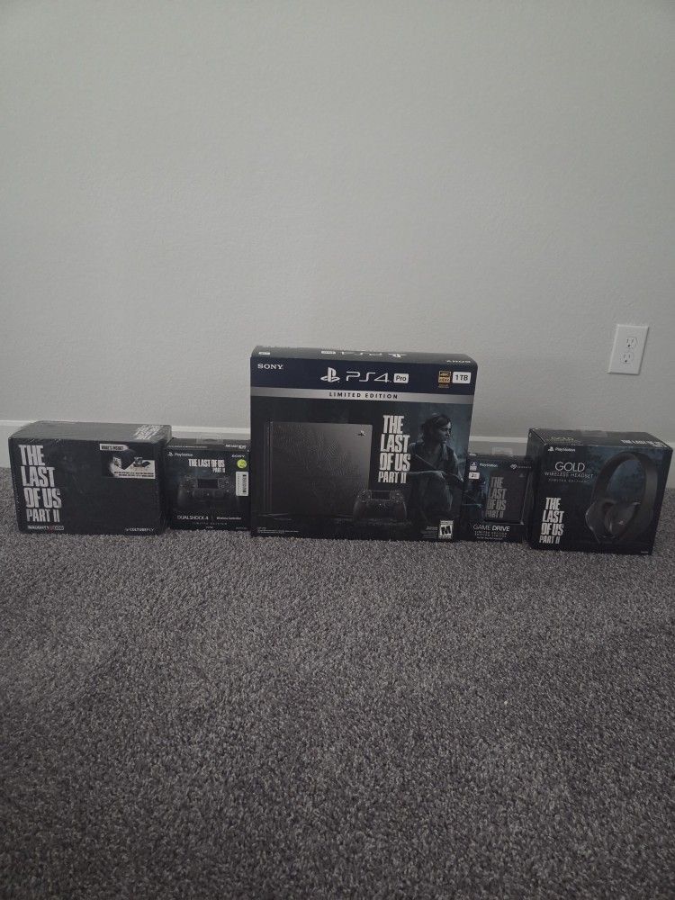 Ps4 Pro Last Of Us Limited Edition Collection