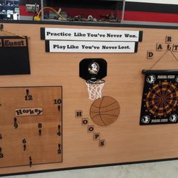 Child Wall Decor - Sports Themed  - One Of A Kind