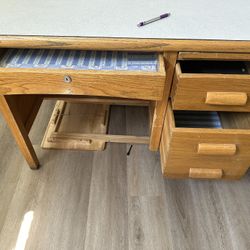 Solid Wood Desk MAKE OFFER!!!!!!!