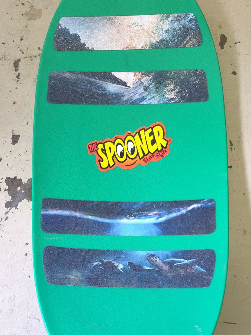 The Spooner Board Balance - Work Out Board - Surfboard Skate Board Style