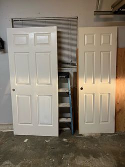 dos puertas 36x80 y 28x80