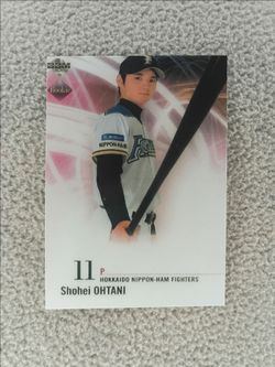 Shohei Ohtani 2013 BBM Hokkaido Nippon Ham Fighters [See Photos For Comps]