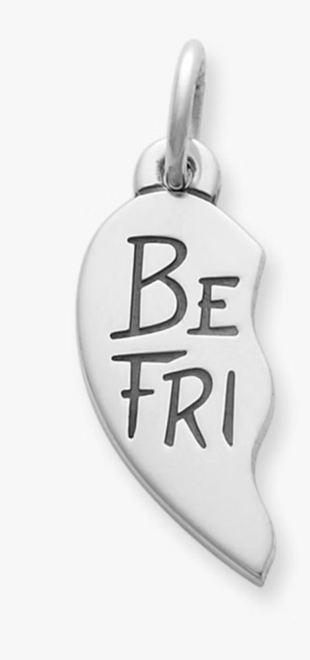 James Avery silver Best Friend Charm