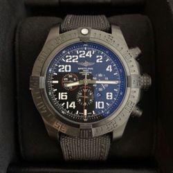 Breitling limited edition super avenger black steel