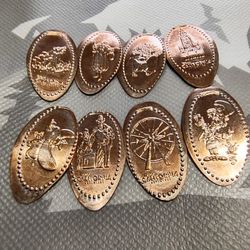Disneyland Penny Collection 