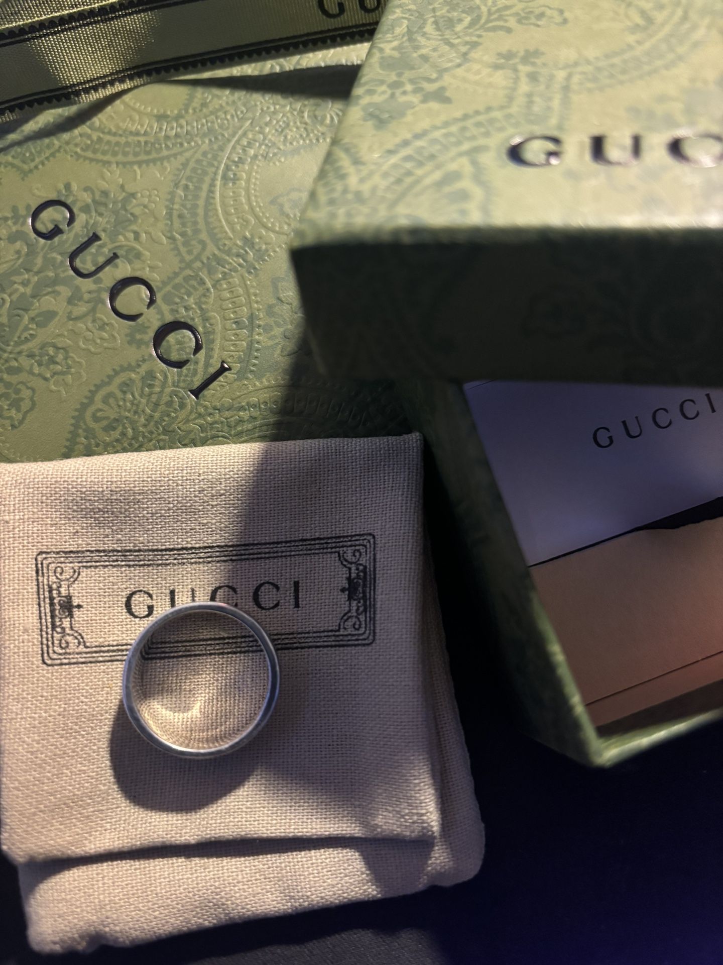 Gucci Ghost Ring Brand New (bought The Wrong Wise)