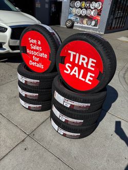 225-45-17 all season Tires 75$ each