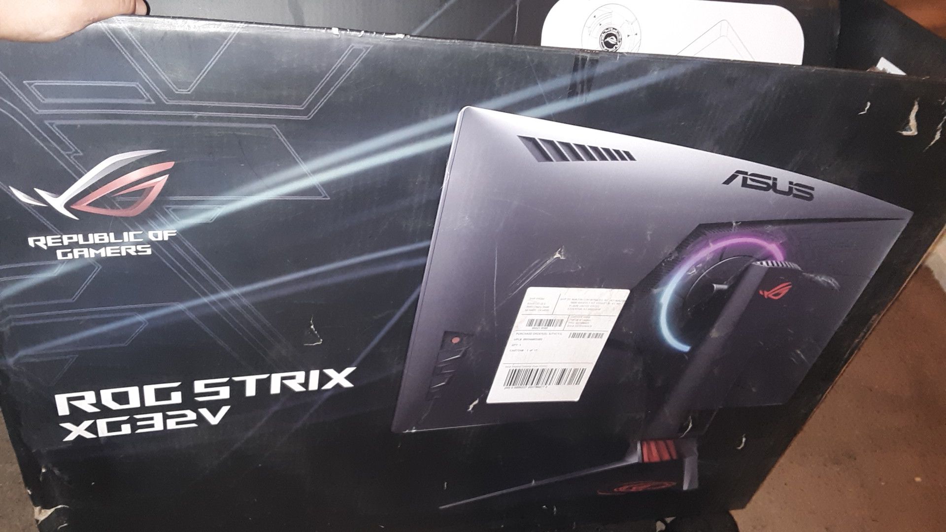 Gaming screen brand new