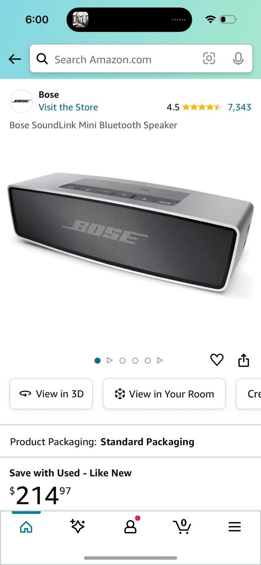 Bose Speaker (SoundLink Mini) 