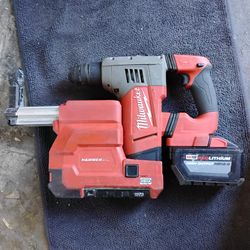 Roto hammer Milwaukee com batería 12.0 isu respectiva baquiun