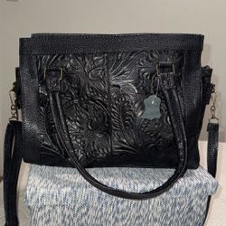 Leather Mexican bag 