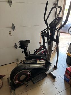 Home Gym Bundle – Elliptical + Spin Bike – $225 | Local Pickup Only