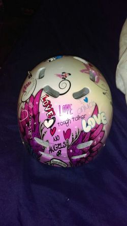 Girls bike helmet(serious inquiries only)