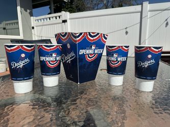 Dodgers Opening Week Souvenir Cups Bundle