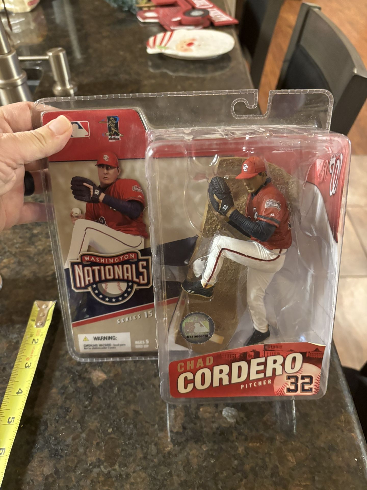 McFarlane MLB Chad Cordero Washington Nationals Figure Series 15
