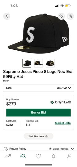 Supreme Jesus Piece S Logo New Era 59Fifty Hat