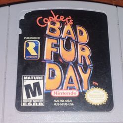 Conkers bad hair day for N64