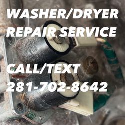 WASHER,DRYER,REPAIR//