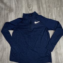 Nike 1/4 Zip Running Long Sleeve Dri Fit 