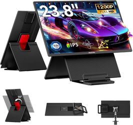 NEW Blackview 24” Portable Monitor 1080p 100Hz USB-C HDMI