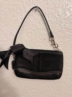 Coach wrist purse
