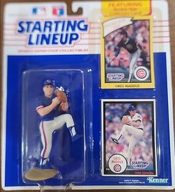 Mint 1990 Greg Maddux slu starting lineup