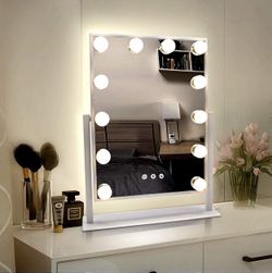 Hollywood Vanity Mirror with LED Bulbs 3 modes