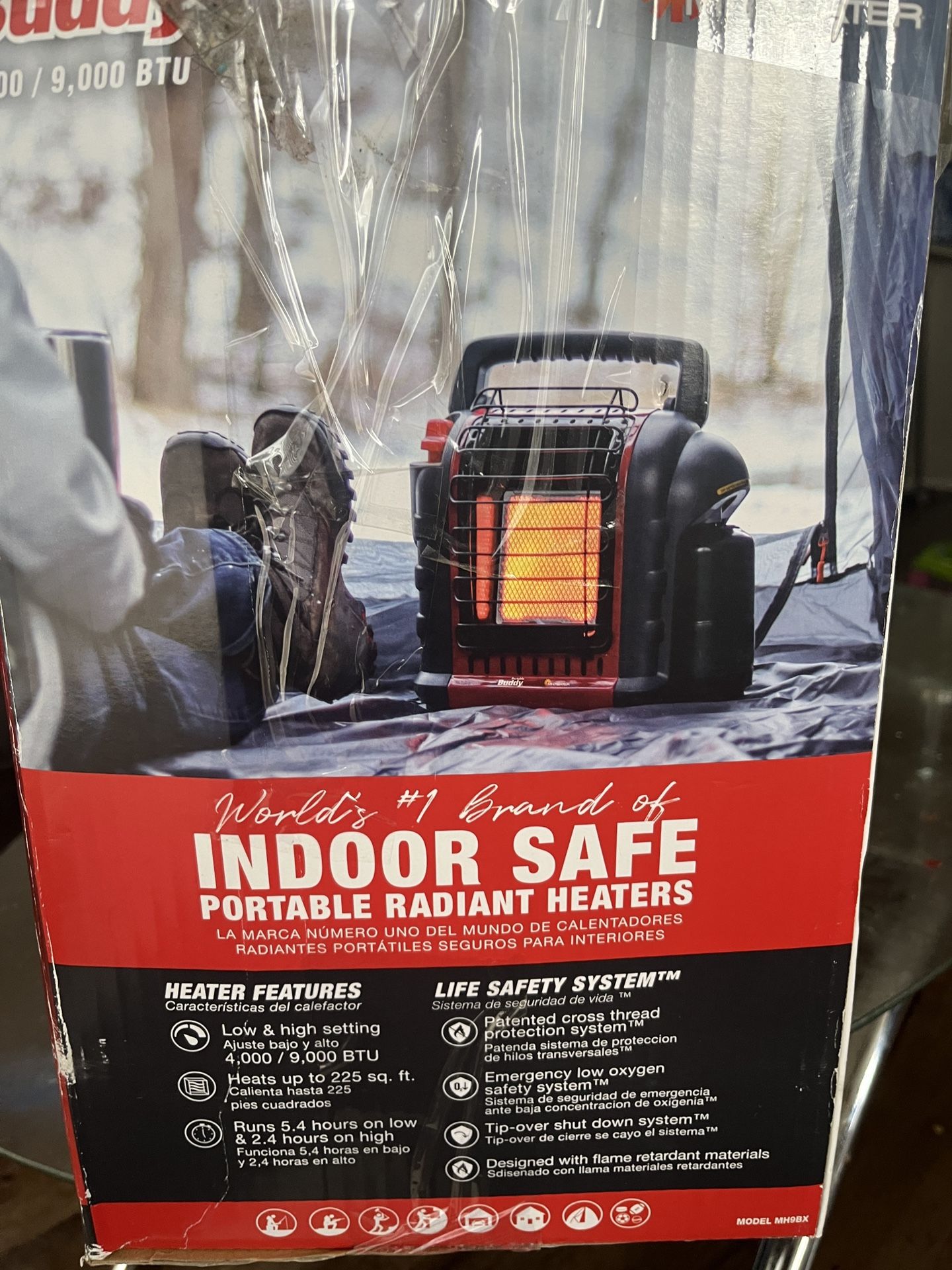 Heater Portable Buddy Indoor Safe Radiant Heater – 4,000/9,000