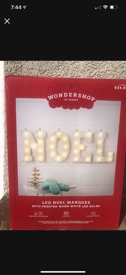 Brand New Lighted Marquee “NOEL”