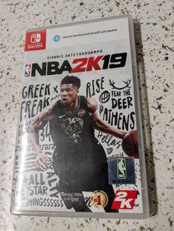 NBA 2K19  switch game $20